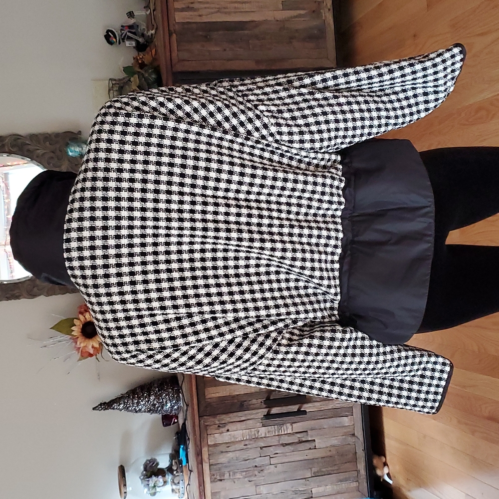 Zara Contrasting Tweed Jacket - Picture 10 of 16